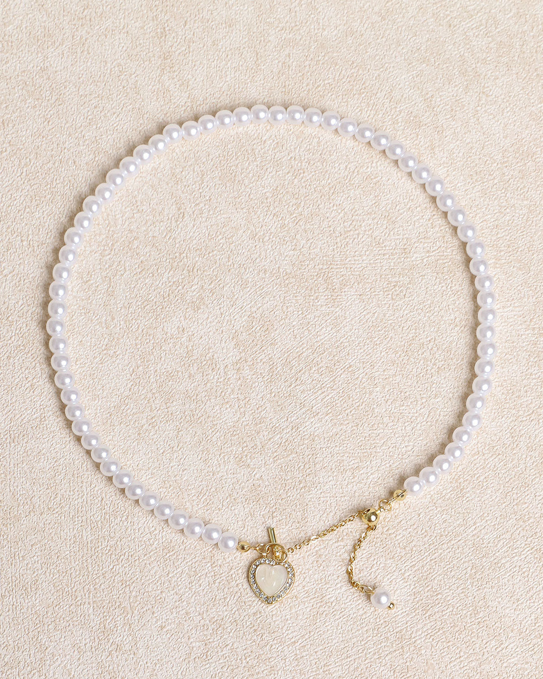 Colar de Pérolas de Liga Cintilante