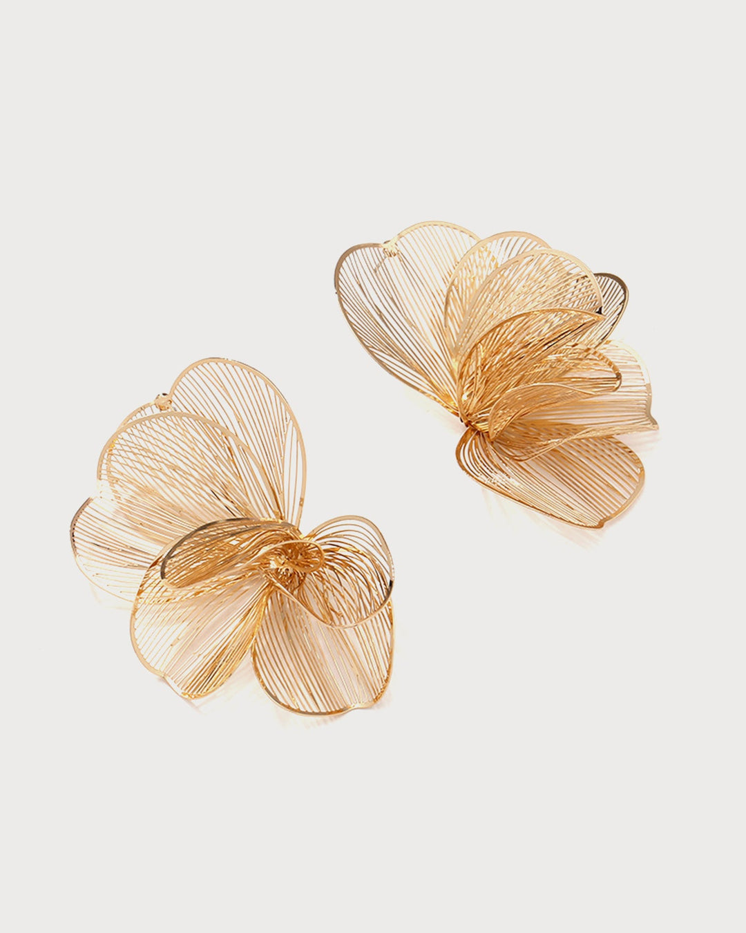 Brincos de Ouro Radiantes