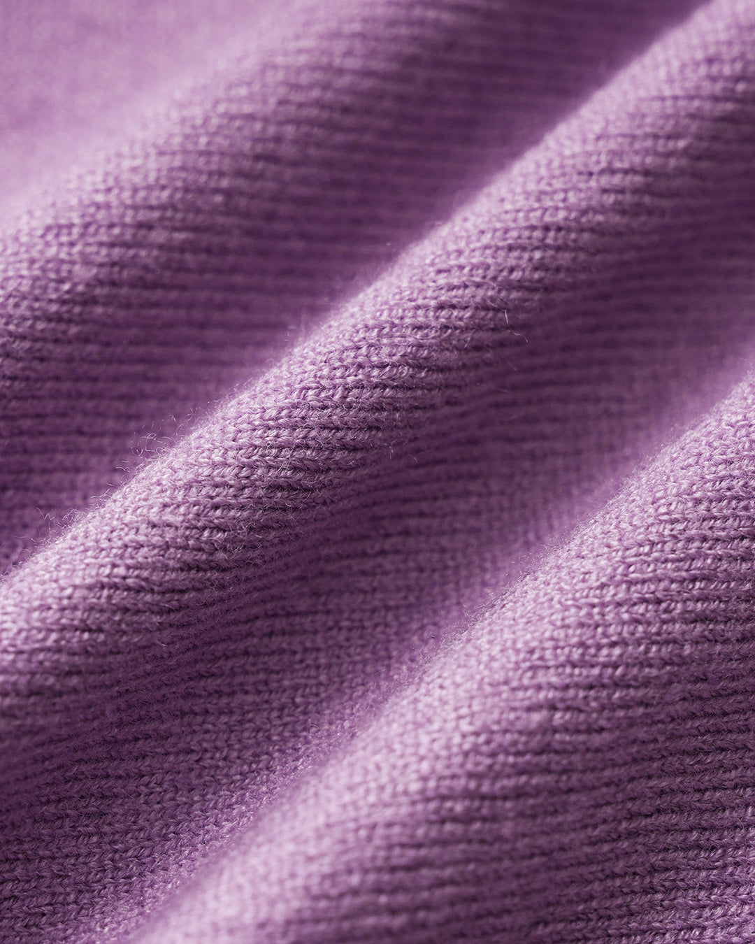 Cardigan roxo canelado de tricô luxuoso – essencial para o dia a dia, aconchegante
