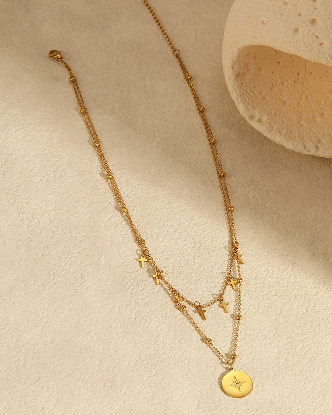 Colar de Ouro Elegante – Estilo Atemporal com Brilho Radiante